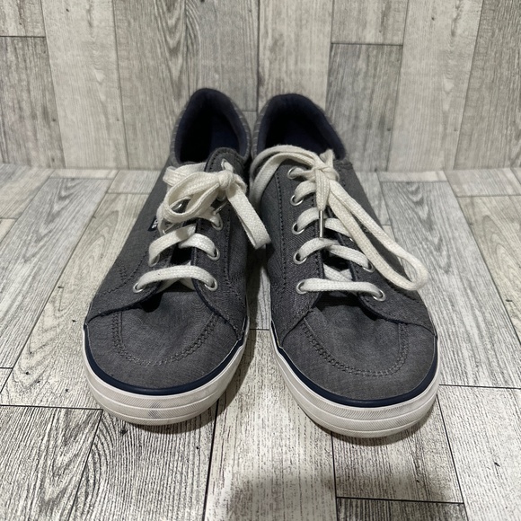 Keds women’s blue denim lace up fashion sneakers shoes size 6 - Picture 2 of 7